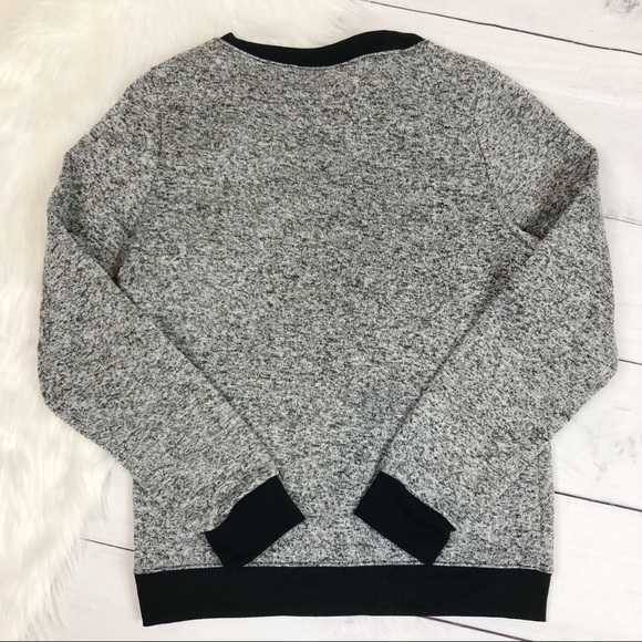 Bobbie Brooks Military Patches Army Sweater Navy - Picture 2 of 6